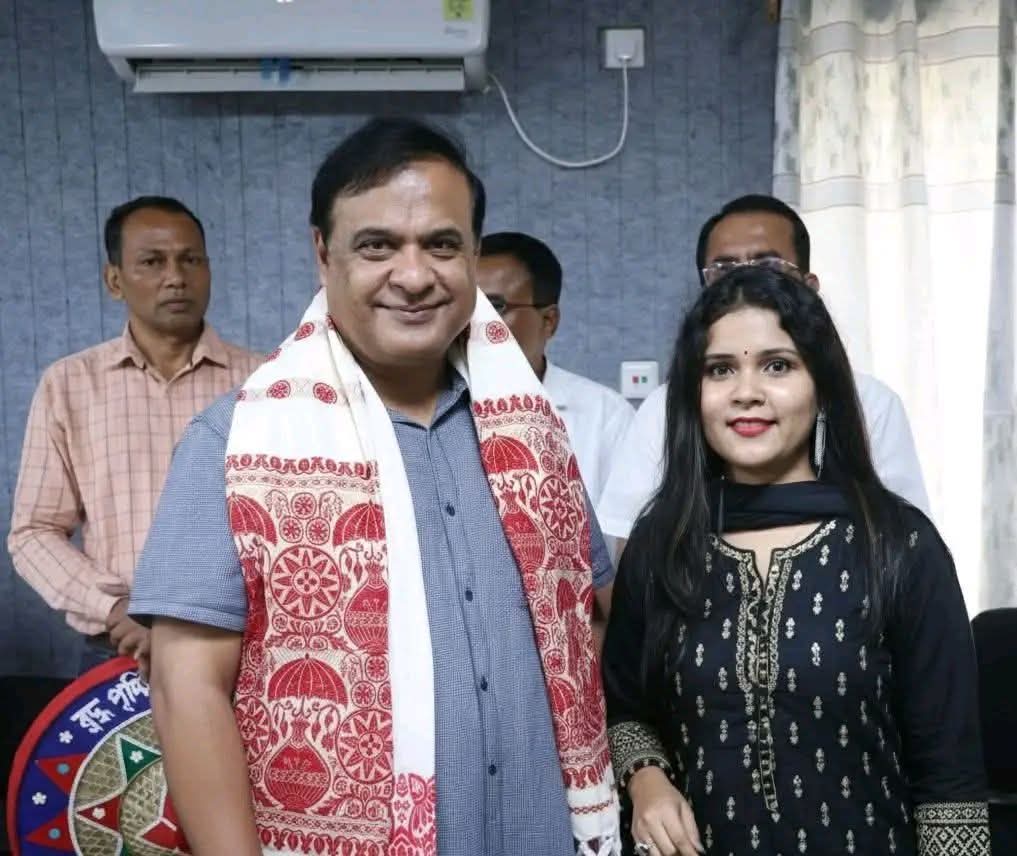 Upasana Sarma with different Government Officers and Dignitaries